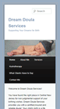 Mobile Screenshot of dreamdoulaservices.com